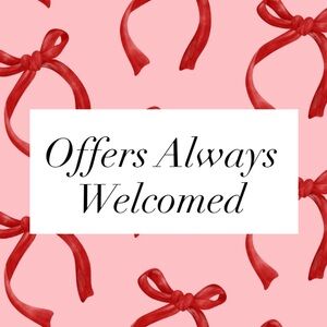 🛍OFFERS ALWAYS WELCOMED🛍